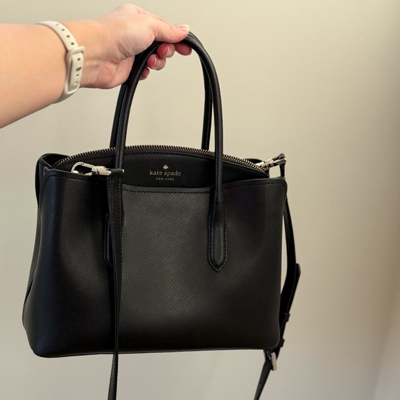 Kate Spade Black Satchel Bag - Picture 3 of 8